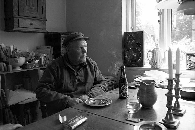 Fisherman Fleming, Island of Sejerø, Black and White