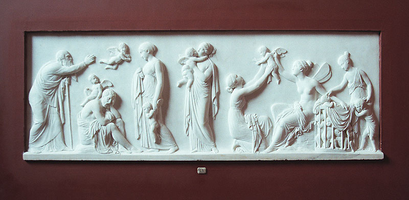 Relief at the Torvaldsens Museum, Copenhagen, Denmark