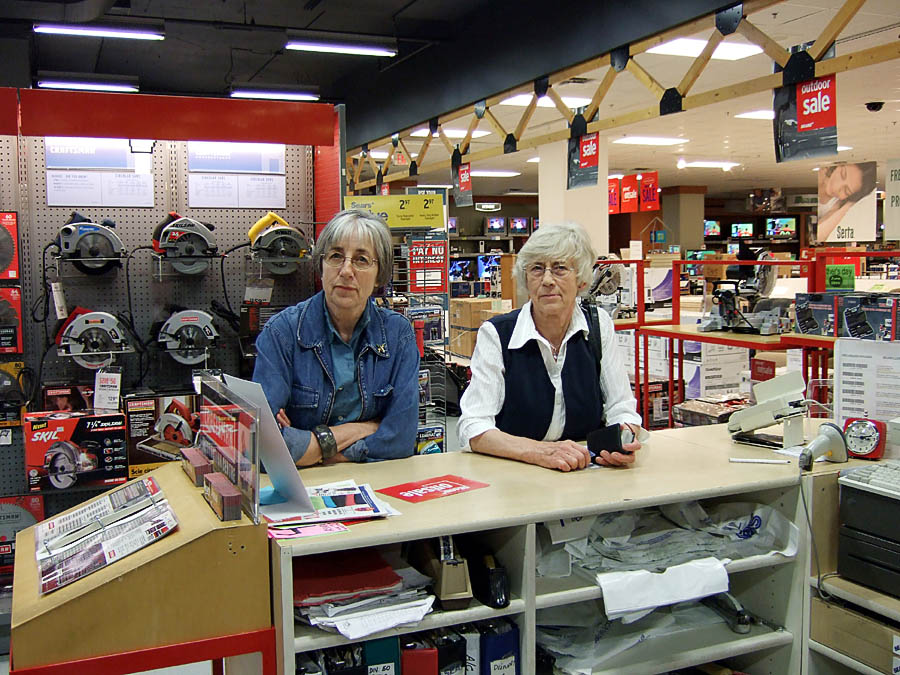 Sisters in store