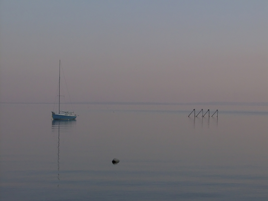 Calm at dusk on Georgian Bay