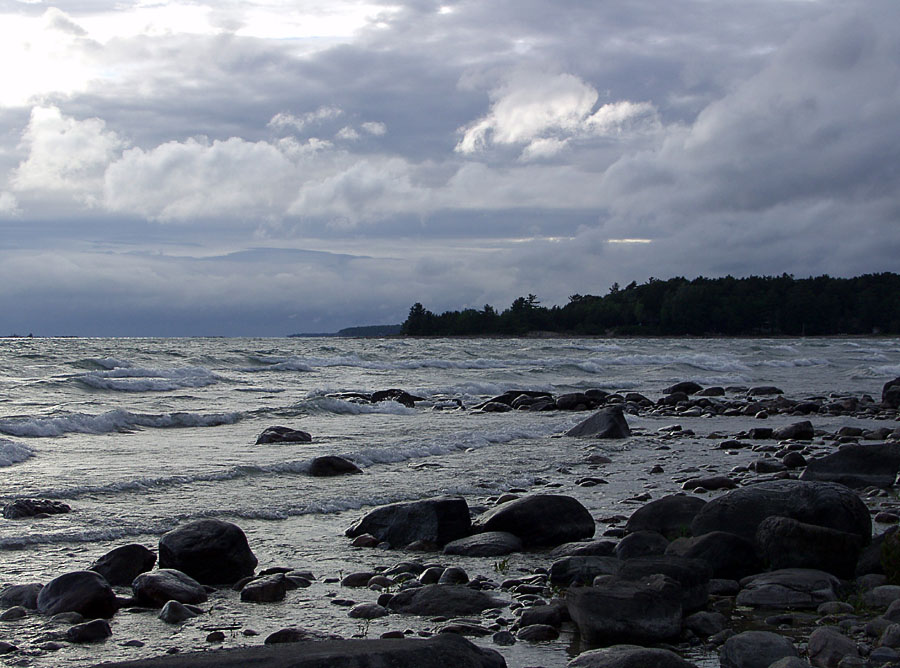 Stormy day on Georgian Bay