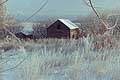 Log Cabin on Farm