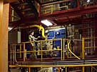 View photograph of Danish delegation at the Cliff Street heating plant in Ottawa