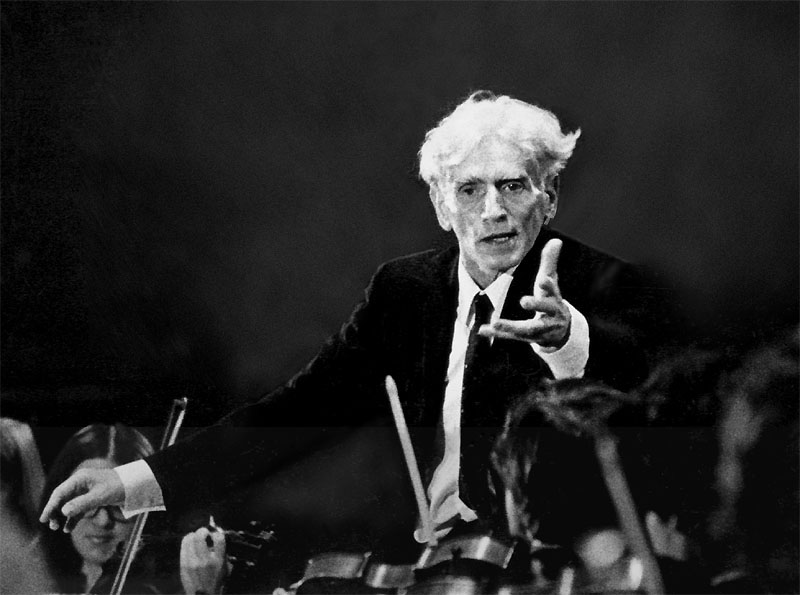 Georg Tintner conducting the National Youth Orchestra of Canada (detail)